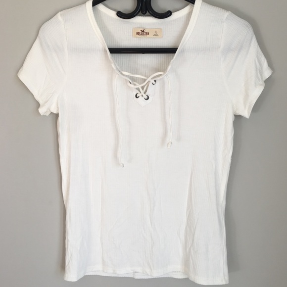 Hollister white tee - Picture 1 of 3